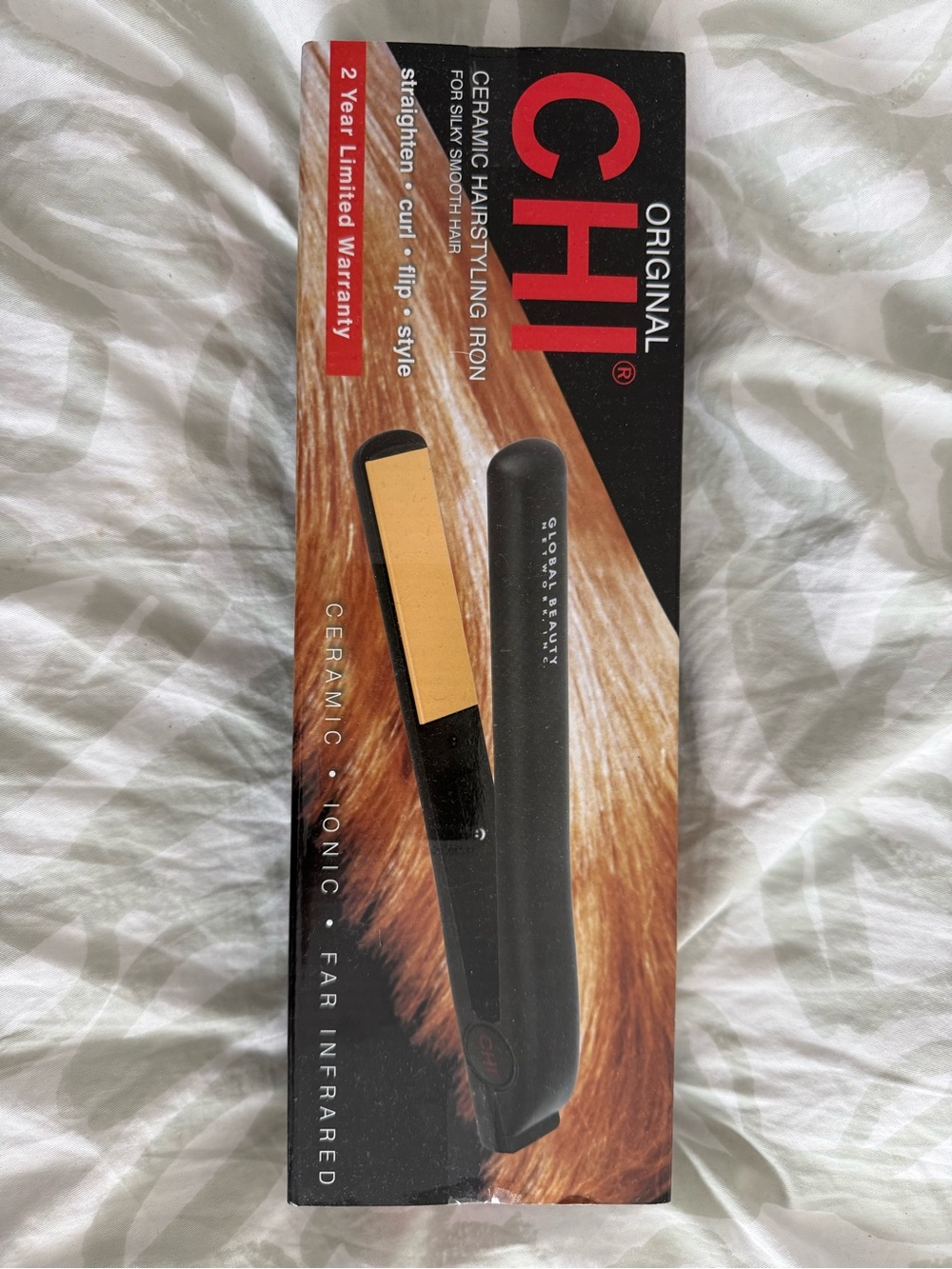 CHI Original Ceramic Hairstyling Iron - Black